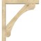 Ekena Millwork Legacy Block Rough Sawn Bracket w/ Offset Brace, Douglas Fir, 6"W x 40"D x 44"H BKT0604X40X44LEC05RDF - alternate 2